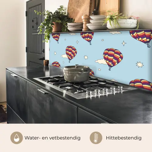 Design - Vintage - Luchtballon keuken achterwand 2 middel 871 -usp_NL
