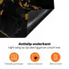 Wereldkaart - Goud - Marmer Inductie beschermer vinyl 3mm klein -zzzzzzz-td-onderkant