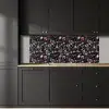 Donker - Kiezels - Glans keuken achterwand 2 middel 871 -sfeer1