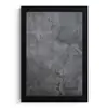 Industrieel - Beton - Grijs - Leisteen - Retro fotolijst zwart zonder passe partout klein -3d
