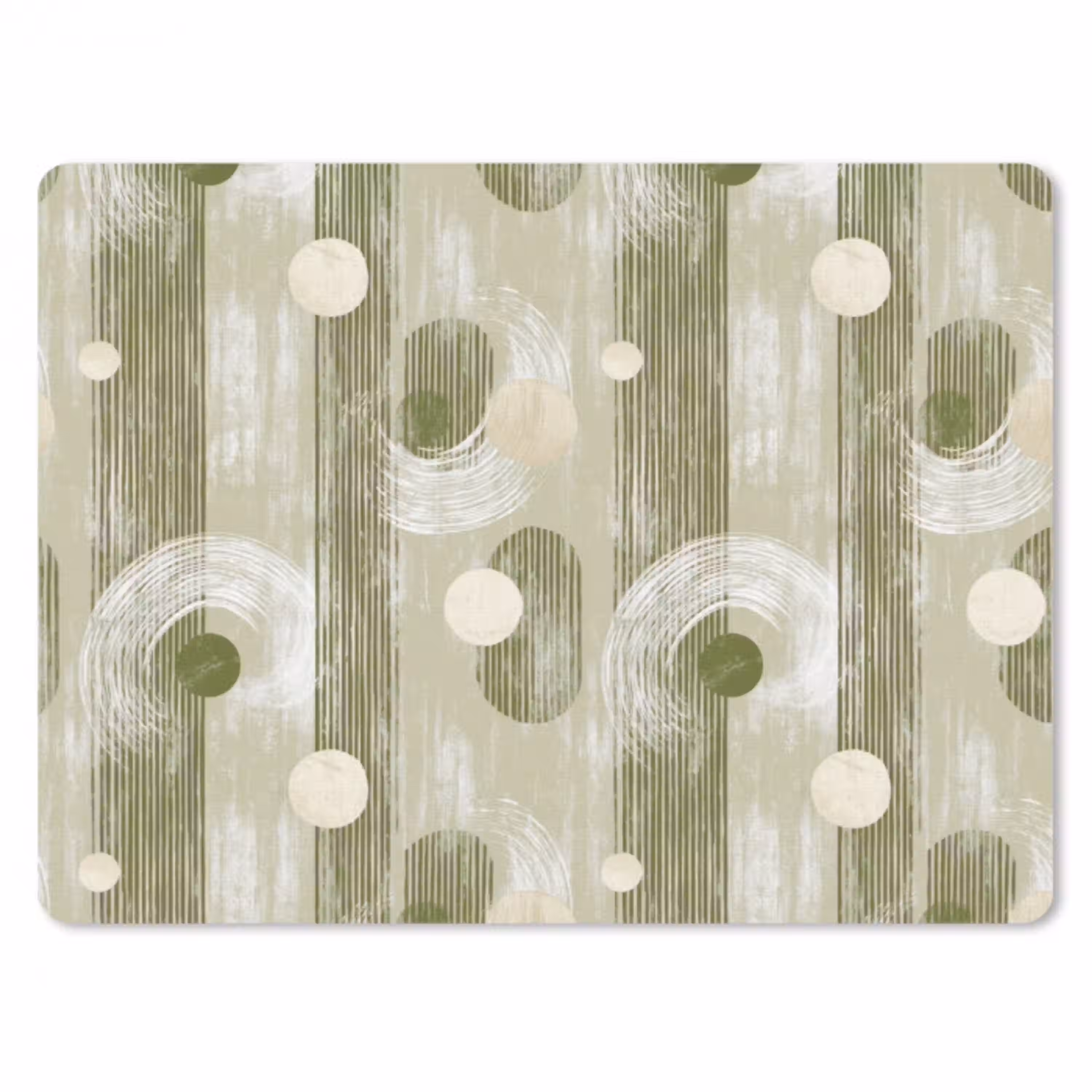 Artistiek - Modern - Groen muismat rubber klein 262 -3d