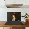 Vrouw - Victoriaans - Portret keuken achterwand spatscherm klein -sfeer2