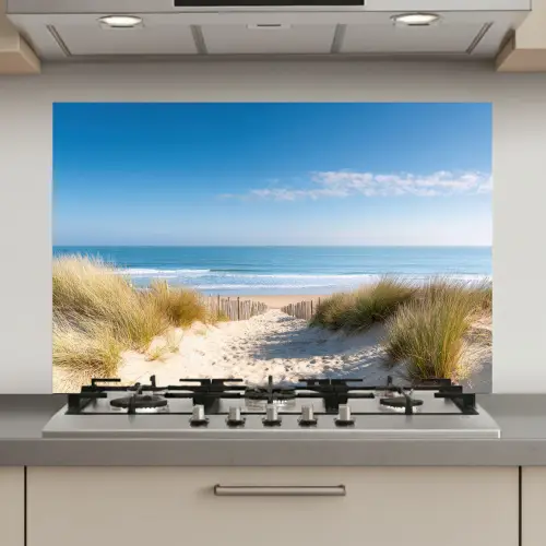 Strand - Zee - Duin - Zand - Zomer keuken achterwand spatscherm klein -3d_website