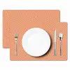 Oranje - Strepen - Patroon Placemat vinyl groot 368 -zzsfeer2_Kitchenyeah-website