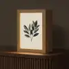 Ovaal - Olijfgroen - Simpel Light Box met kabel (Tafellamp) klein -z3d_website