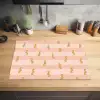 Zee - Dieren - Roze - Zeepaardje Inductie beschermer vinyl 3mm klein 276 -sfeer5