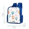 Gekleurde luchtballonnen met sterren en wolken Kinderrugzak - Blauw middel -productfoto_formaten