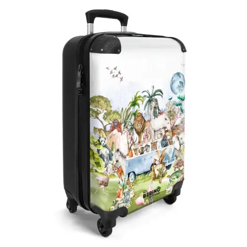 Jungle safari Koffer - NBS - Handbagage middel -productfoto_3d