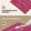 eat me out don't stress me out - Roze - Minimalistisch Inductie beschemer met haakjes klein -ky-schoon-nl