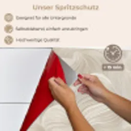 Lijnen - Waaier - Beige keuken achterwand spatscherm klein 900 -spatscherm_DE