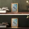 Zeesterren - Zand - Zee - Blauw Light Box met kabel (Tafellamp) klein -sfeer3