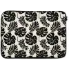 Modern - Monstera - Zwart laptophoes neopreen klein 279 -zkaufland3dotto