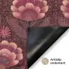 Bloemen - Waaier - Paars Deurmat klein 898 -antislip_NL