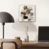 Ovaal - Kleurvlakken - Penseelstreken plexiglas 5mm klein -sfeer6