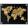 Wereldkaart - Specerijen - Kleurrijk tuinposter los doek klein -3d