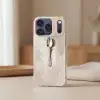 Lepel - Verf - Zilver Telefoonhoesje iPhone 17 Pro klein -sfeer2