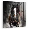 Paard - Dieren - Zwart - Luxe - Modern plexiglas 5mm klein -zzzproduct_nieuw