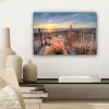 Strand - Zee - Duin - Zonsondergang - Landschap canvas 2cm klein -sfeer6