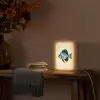 Blauw - Kieuwen - Vis - Illustratie Light Box met kabel (Tafellamp) klein -sfeer4