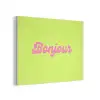 Groen - Roze bonjour - Retro PET vilt klein -3d