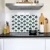 Klassiek - Motief - Blauw Inductie beschemer met haakjes klein 777 -sfeer2