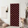 Leer - Patroon - Bordeaux deurposter klein 289 -sfeer6