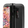 Roze robijn Koffer - NBS - Handbagage middel -slot