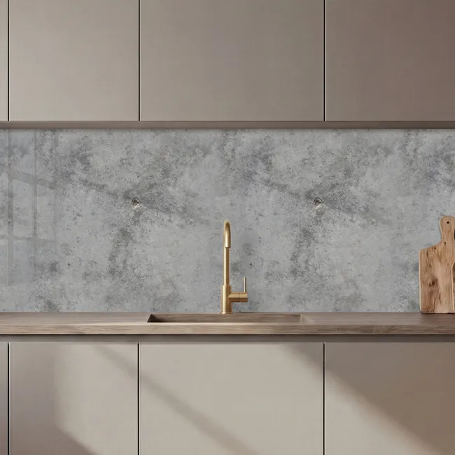 Beton - Grijs - Patronen keuken achterwand 2 middel 871 zz_3dshopping