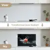 Tomaat - Groente - Stilleven - Water - Rood keuken achterwand spatscherm klein -voor_na_NL