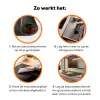 Italiaanse Kookinspiratie Inductie beschermer vinyl 3mm klein -zzzzzzz-td-werking