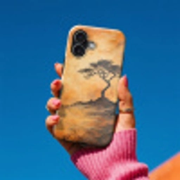 Boom - Landschap - Oranje Toughcase MagSafe Apple iPhone 17 klein -Sfeer1V