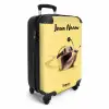 Escar-Go - Geel NBS - Handbagage koffer - Kinderen Unisex middel -productfoto_3d