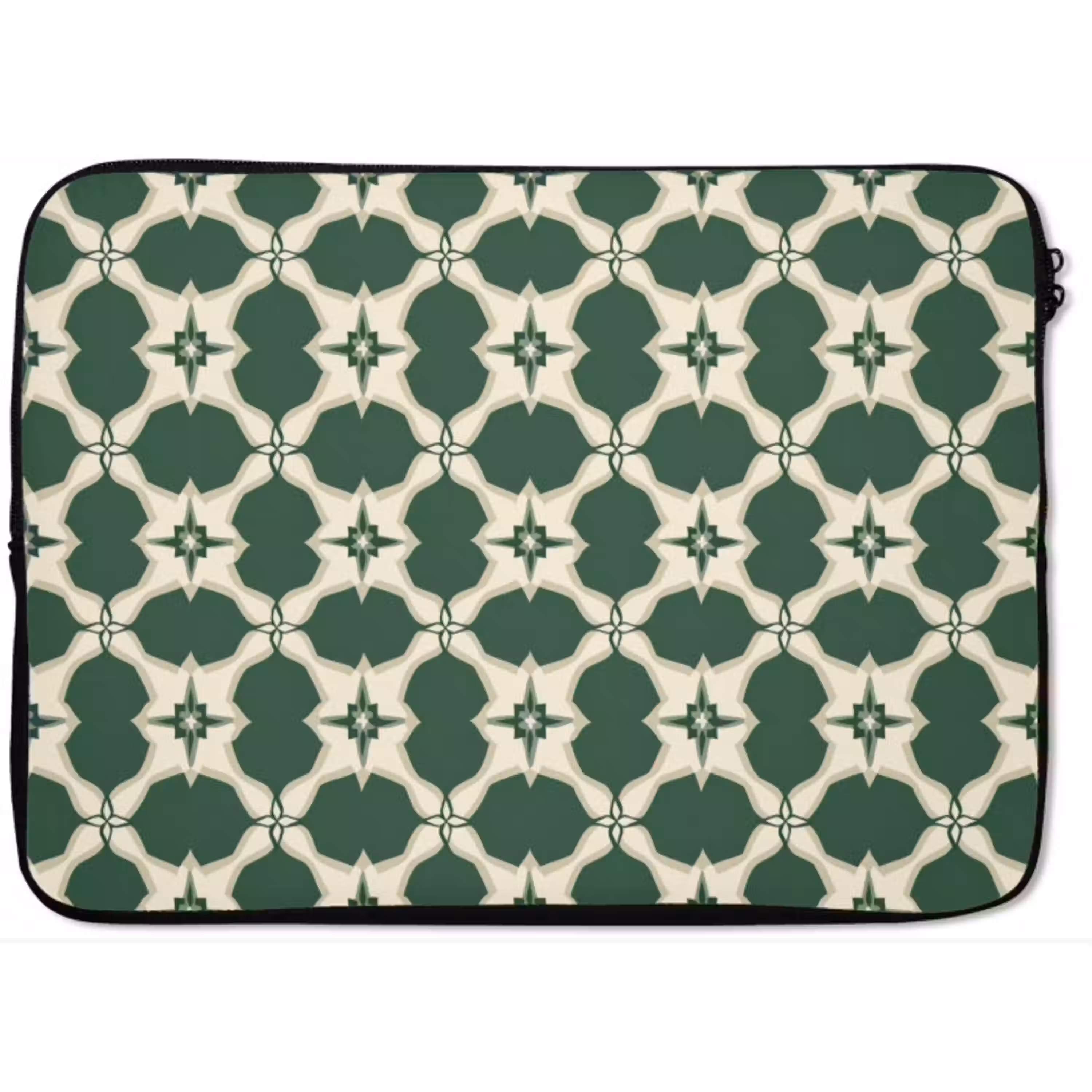 Tegel - Klassiek - Groen laptophoes neopreen klein 279 -zkaufland3dotto