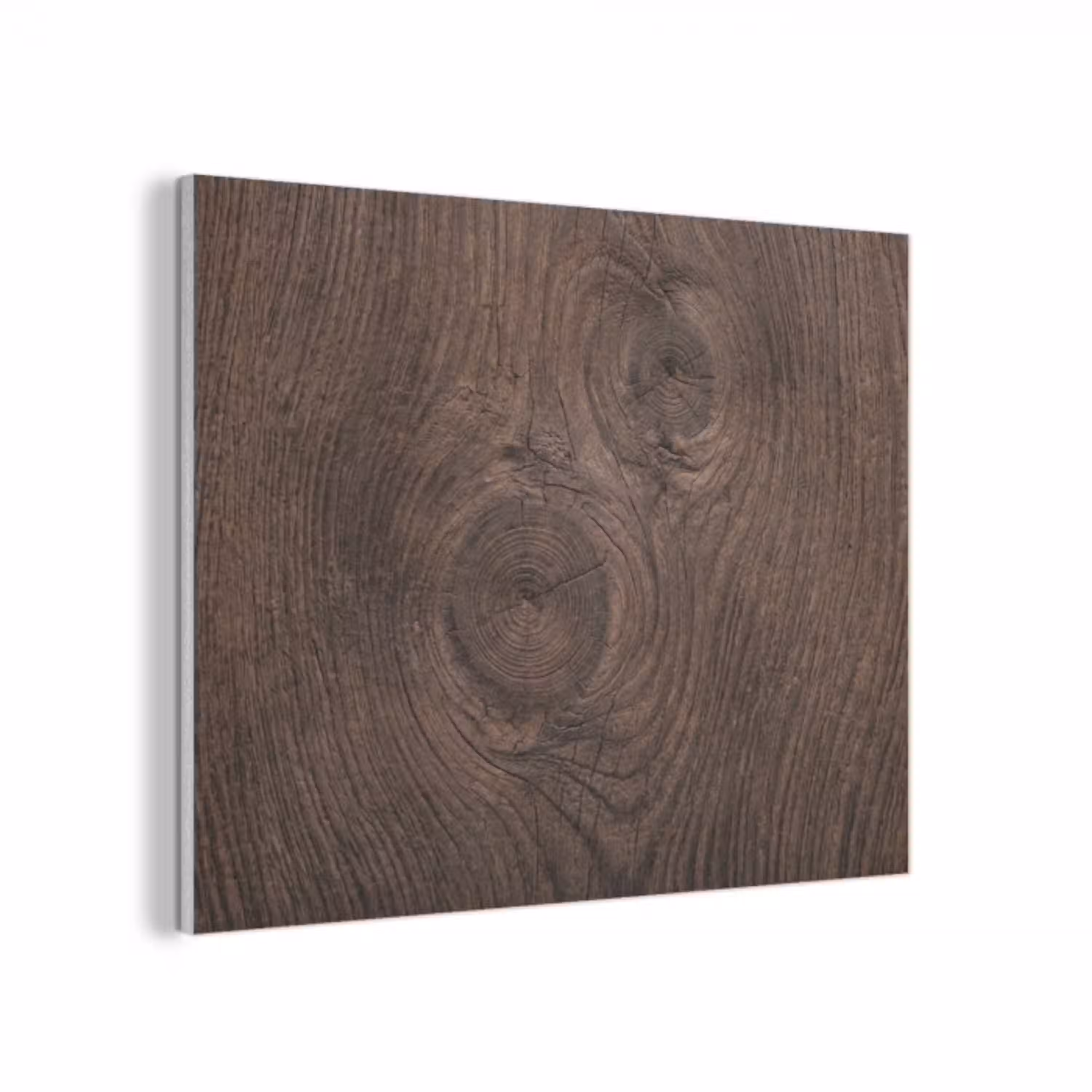 Houtnerf - Textuur - Patroon - Bruin - Rustiek PET vilt klein -3d