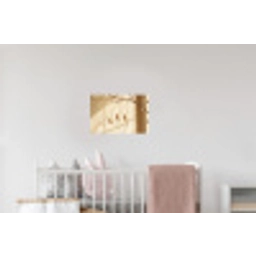 Beige - Paastak - Eieren Muursticker klein -kinderkamer