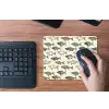 Vissen - Klassiek - Groen muismat rubber klein 262 -toetsenbord