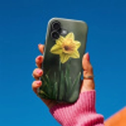 Bloem - Narcis - Gras - Geel Toughcase MagSafe Apple iPhone 17 klein -Sfeer1V