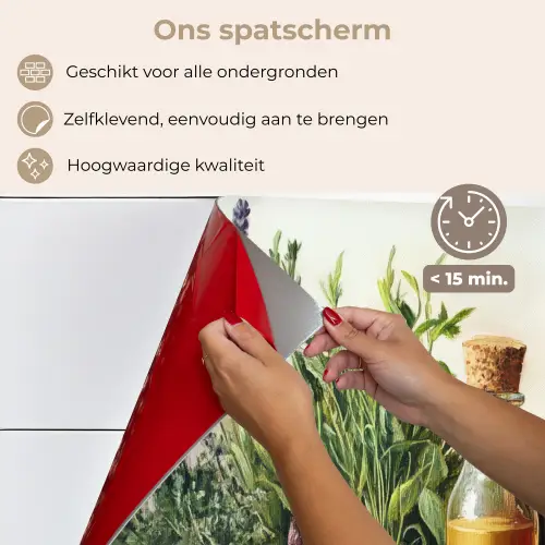 Stilleven - Kruiden - Specerijen - Fruit - Kleurrijk keuken achterwand spatscherm klein -spatscherm_NL