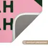Donkergroen - Tekst - Schaduw - Grafisch Badmat klein -USP_AntislipNL
