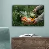 Veld - Groenten - Biologisch - Oogst canvas 2cm klein -sfeer4