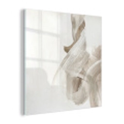 Abstract - Moderne kunst - Beige plexiglas 5mm klein -z3d