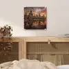 Boeddha beelden - Zonsondergang - Water - Boeddhisme plexiglas 5mm klein -sfeer4