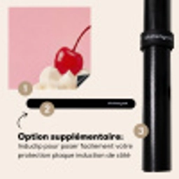 Kers - Slagroom - Roze Inductie beschermer vinyl 3mm middel -zzzzzzz-induclip_FR