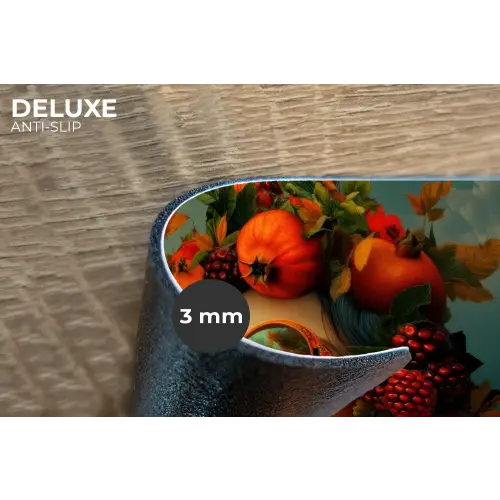 Vrouw - Granaatappel - Herfst - Zonnebril Placemat vinyl groot -closeup