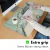 Goud - Marmer - Groen - luxe - Glitter - Marmerlook Muismat XXL klein -sfeer3