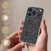 Terrazzo -  Patroon - Zwart - Wit Telefoonhoesje iPhone 17 Pro klein 878 -sfeer3_NL