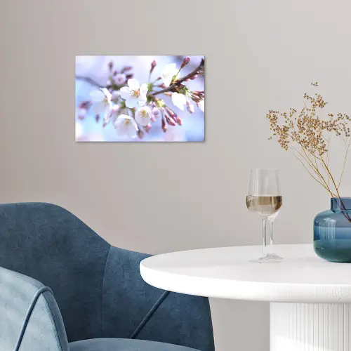 Bloemen - Sakura - Tak - Bloesem takken poster papier klein -sfeer3
