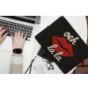 Lip - Rood - Quote laptophoes neopreen klein -bureau