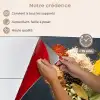 Specerijen - Mix - Hartvorm - Zwart keuken achterwand spatscherm klein -spatscherm_FR