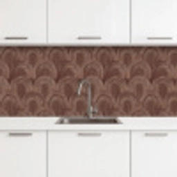 Ritmisch - Effect - Bruin keuken achterwand 2 middel 871 -3d
